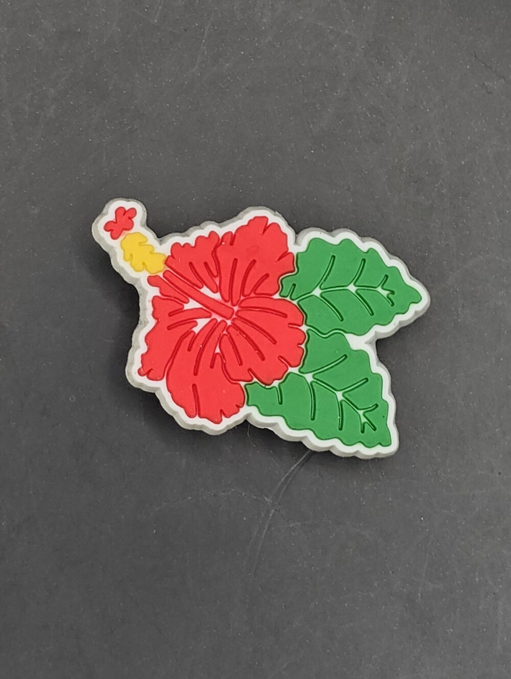 (5/$15) Hibiscus 🌺 Flower Croc Charm